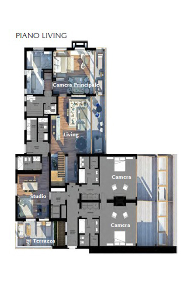 Progetto Presidential Suite - Yacht Club 5