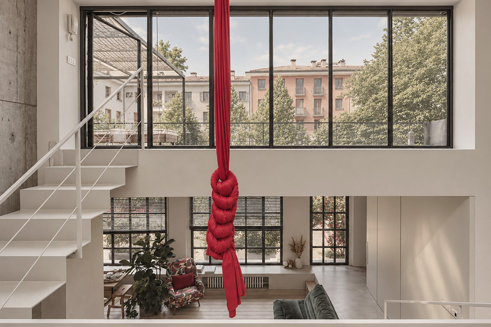 progetto Loft Via Gola - stairs